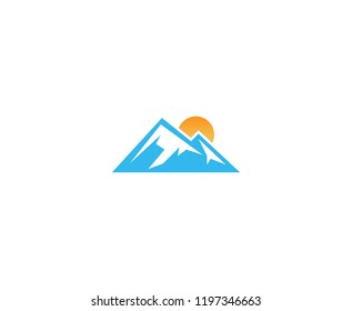 Mountain sun logo 
