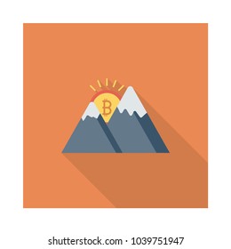 mountain sun rise 