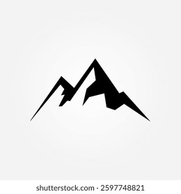 mountain symbol icon illustration vector eps 10 logo template
