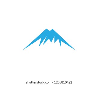 Mountain symbol illustration