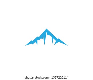 Mountain symbol illustration