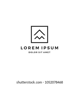 Mountain Symbol Logo Design