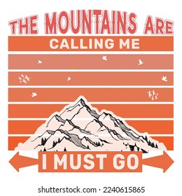 The Mountain T Shirt Design 