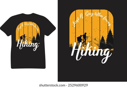 Mountain T shirt Design vector