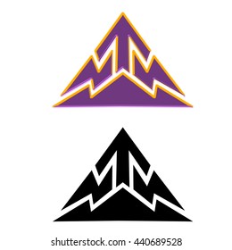 Mountain Techno Hi Tech Arrow Logo