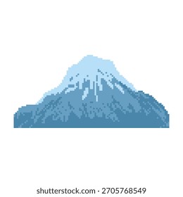 mountain terrain background pixel art