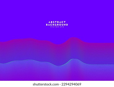 mountain terrain with particle texture technology geography theme background for advertisement product banner and label website template landingpage vector eps.