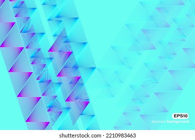 mountain terrain radio wave gradient blue and violet for advertisement brochure template banner website cover product package design presentation vector eps.