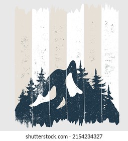 mountain travel adventure t-shirt design