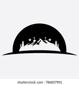 mountain travel logo