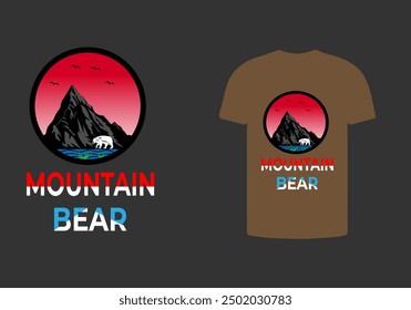 mountain T-shirt With T-shirt design