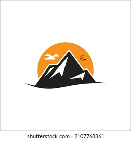 Mountain vector design. Clean and simple