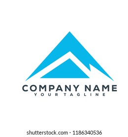 Mountain Vector Graphic Download Template Modern