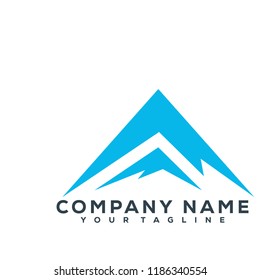 Mountain Vector Graphic Download Template Modern