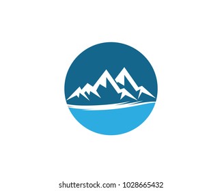Similar Images, Stock Photos & Vectors of Abstract Mountain icon or
