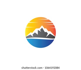 Mountain vector icon