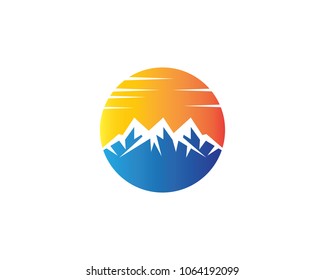 Mountain vector icon