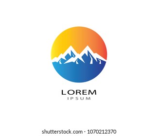 Mountain vector icon