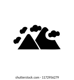mountain vector icon