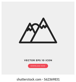 Mountain vector icon