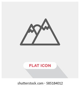 Mountain vector icon