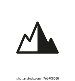 mountain vector icon