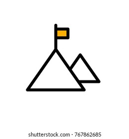 mountain vector icon