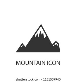 mountain vector icon illustration