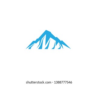 Mountain vector icon illustration design