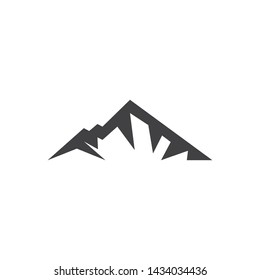 Mountain vector icon illustration design