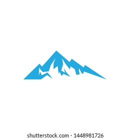 Mountain vector icon illustration design
