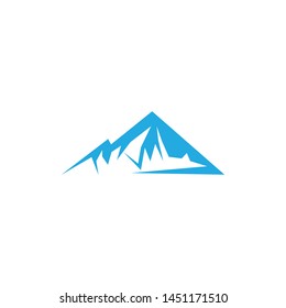 Mountain vector icon illustration design