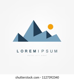 The mountain Vector illustration