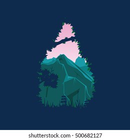 Mountain Vector illustration