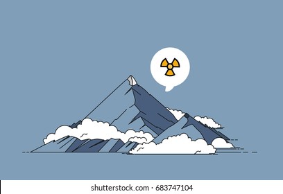 Mountain vector illustration