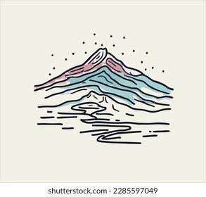 Mountain Vector Illustration, Hand Drawn. Mountain landscape sketch art illustration.
Simple Sketched Hare ideal for Cards, Posters, Wall Art. T shirts.