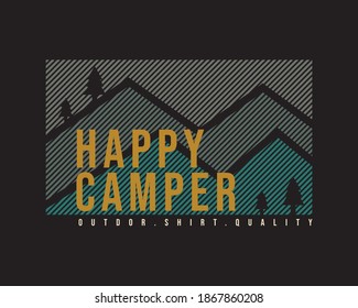 Mountain vector illustration, perfect for t-shirts, clothing, hoodies and printing product designs