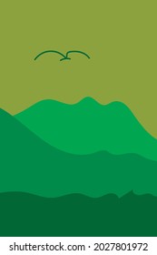 Mountain vector illustration for your design