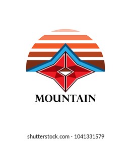 mountain vector logo