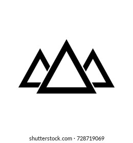 mountain vector logo