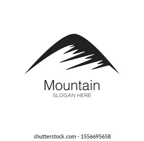 mountain vector logo concept design template