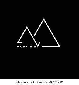 MOUNTAIN VECTOR LOGO DESIGN FOR COMPANY 