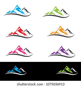 Mountain Vector logo Design Template 