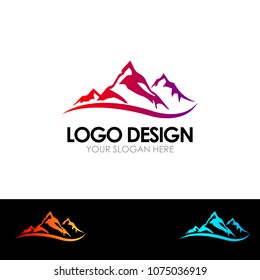 Mountain Vector logo Design Template