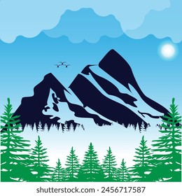 Mountain vector Outdoor symbols isolated. Camping mountain logo, travel labels, climbing or hiking badges
