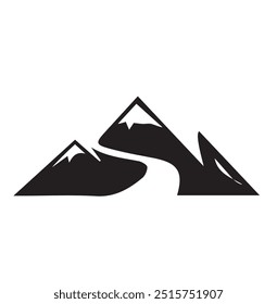 Mountain Vector With River Images