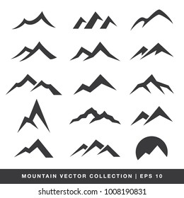 Mountain vector set