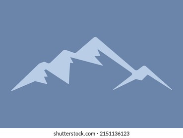 Mountain Vector, Sign and Symbol, EPS 10 vector