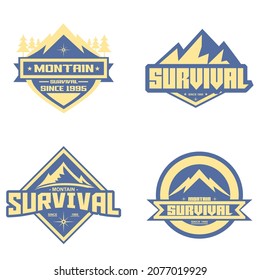 mountain vector
simple and elegant design for hunter 