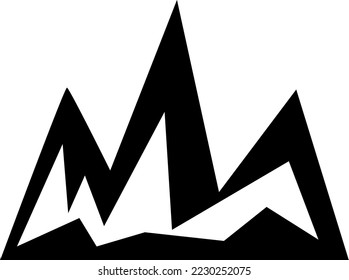 mountain vector trendy design symbol template.eps
